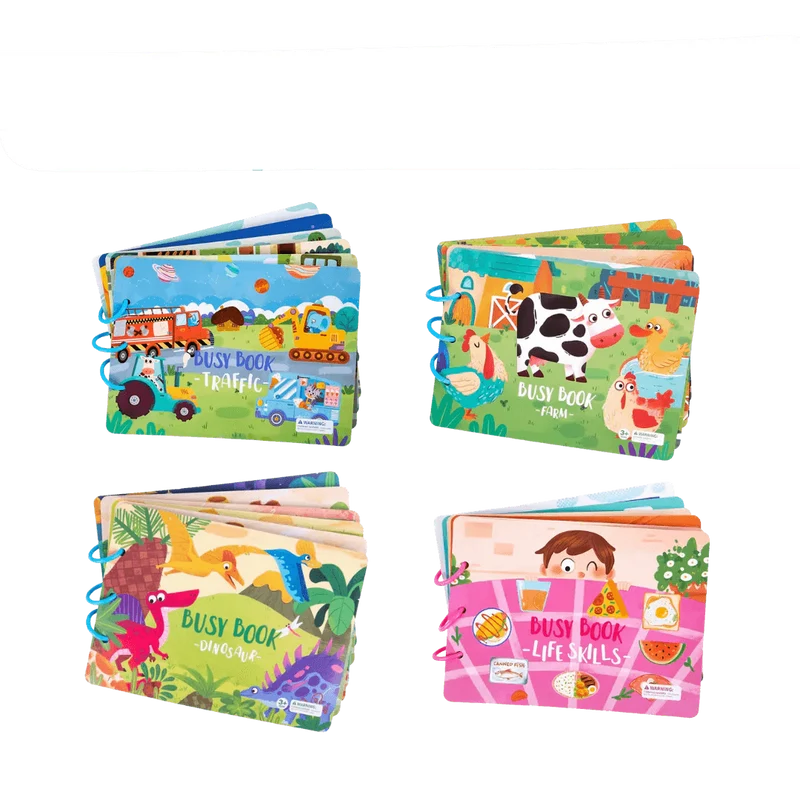 BusyBook - Libro sensoriale per bambini