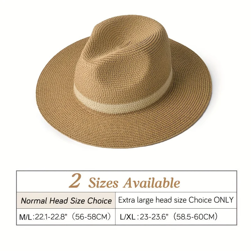 Cappello Panama Noa - Elegante e Protettivo con Visiera Larga