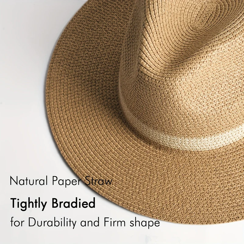Cappello Panama Noa - Elegante e Protettivo con Visiera Larga