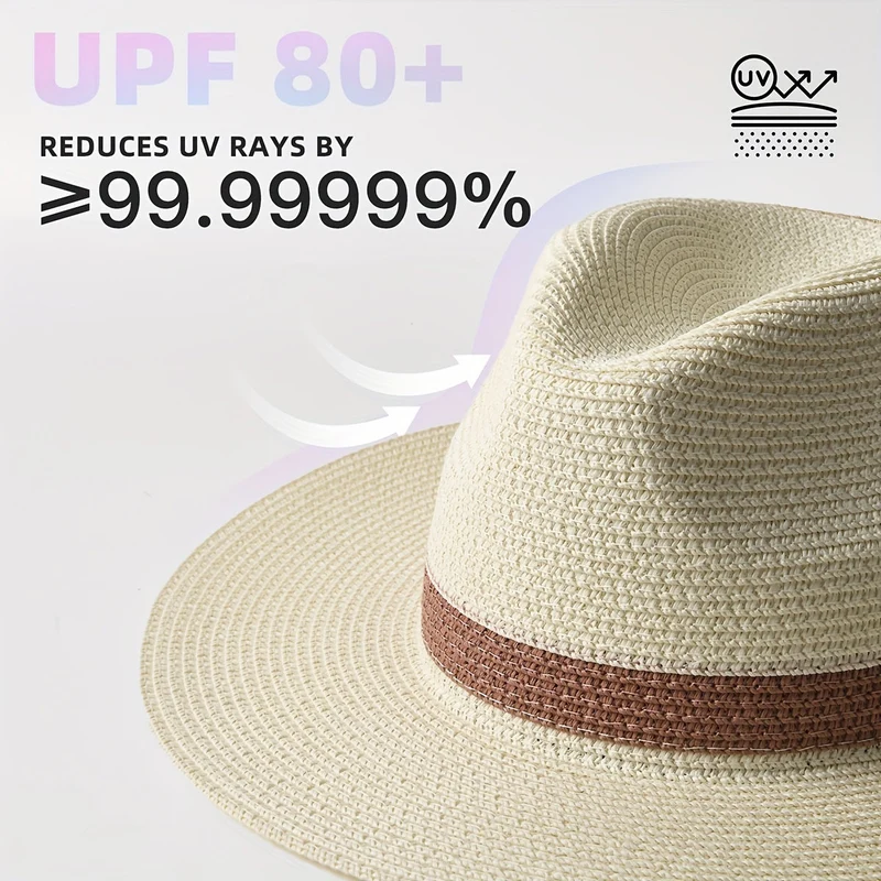 Cappello Panama Noa - Elegante e Protettivo con Visiera Larga