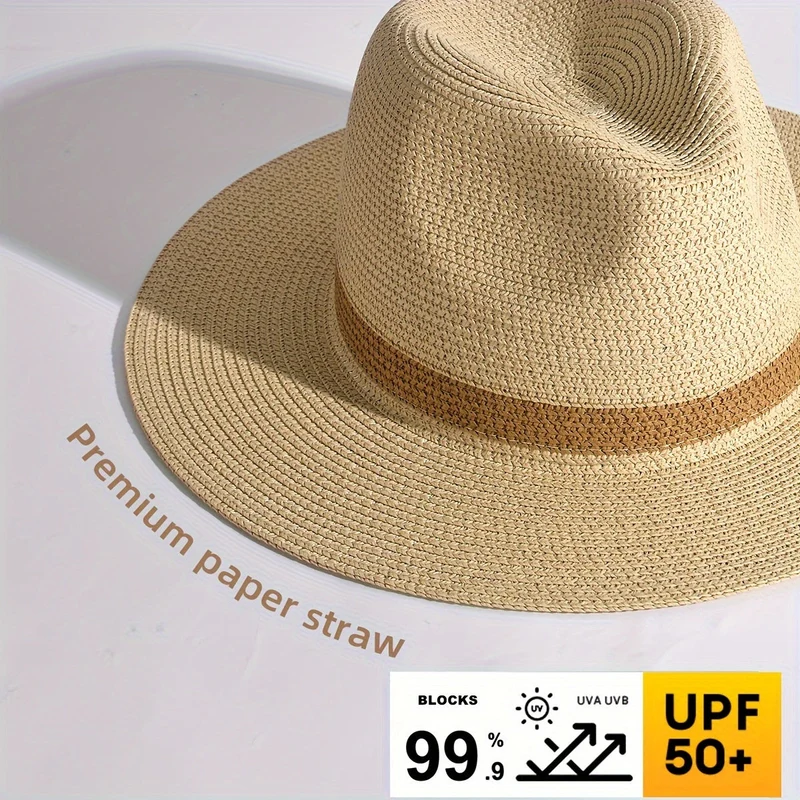 Cappello Panama Noa - Elegante e Protettivo con Visiera Larga