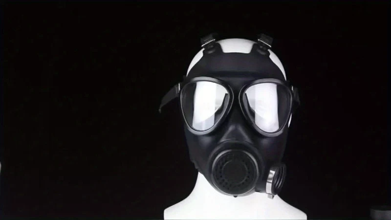 Maschera Facciale Tattica - Filtro da 40mm