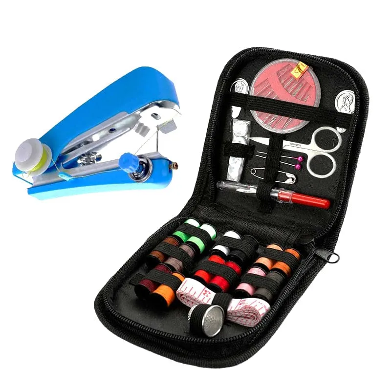 Macchina da Cucire Portatile - Compatta e Leggera | Set per Principianti