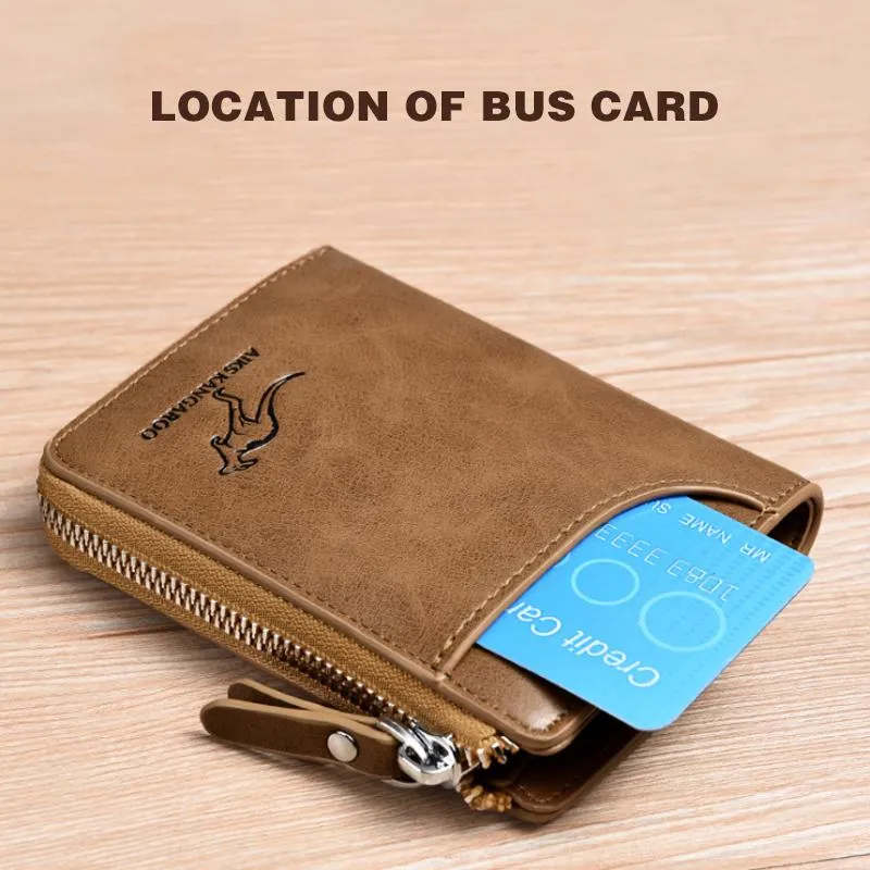 Portafoglio RFID Compatto - Sicurezza | Elegante | Durevole