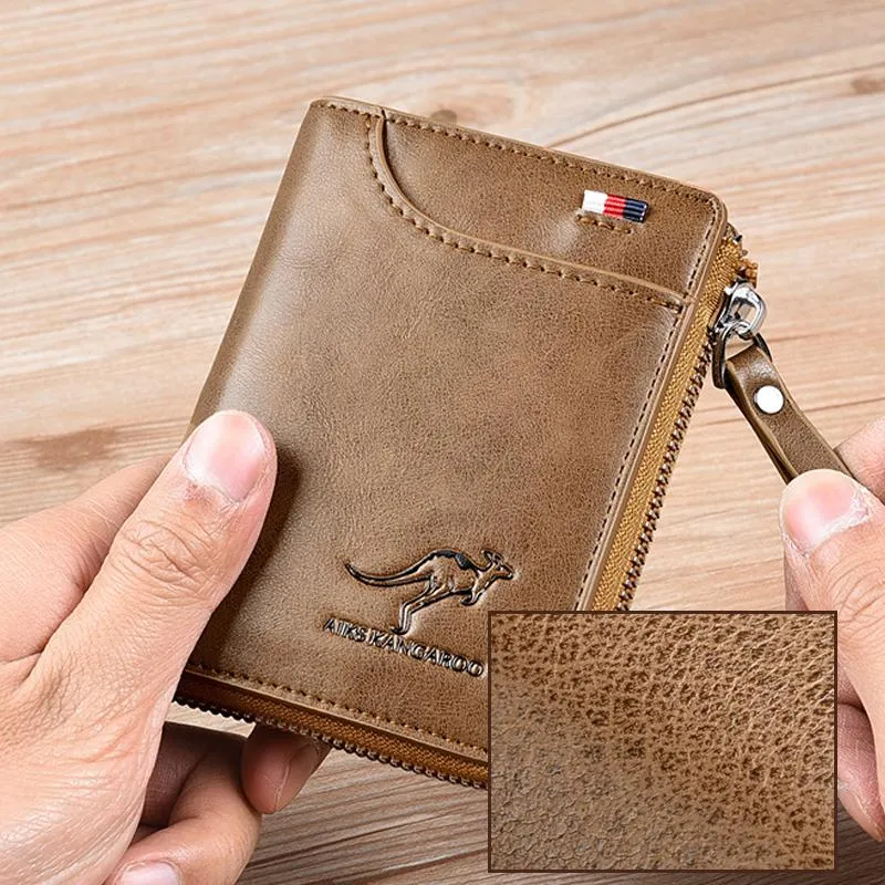 Portafoglio RFID Compatto - Sicurezza | Elegante | Durevole