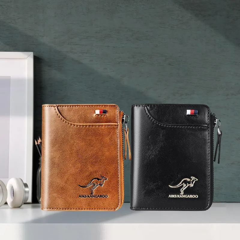 Portafoglio RFID Compatto - Sicurezza | Elegante | Durevole