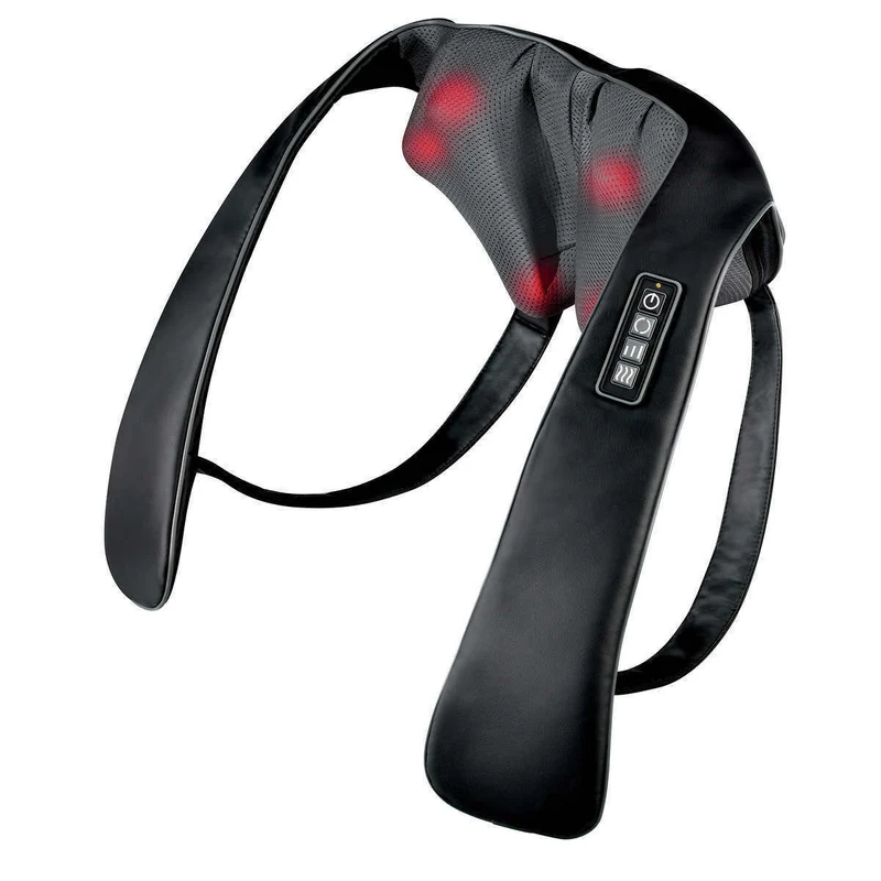HOMEDICS - Appareil pour Massage du Cou et des Épaules avec Chaleur 3DTruTouch Rechargeable