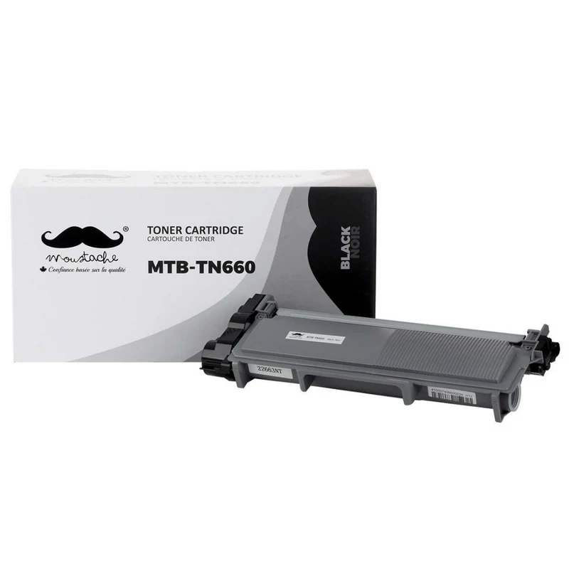 MOUSTACHE - Cartouche d'Encre Noir TN660