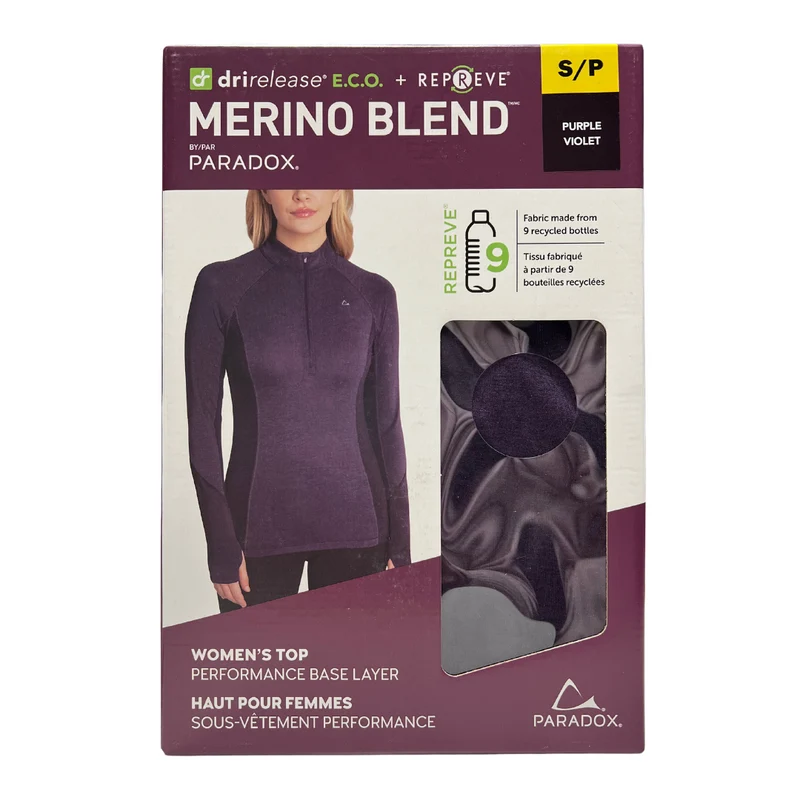 PARADOX - Haut pour Femme Sous-Vêtement Performance Merino Blend