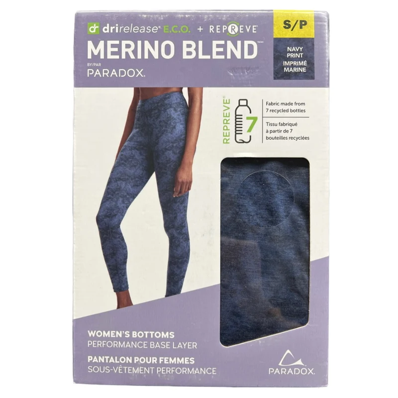 PARADOX - Pantalon pour Femmes Sous-Vêtement Performance Merino Blend