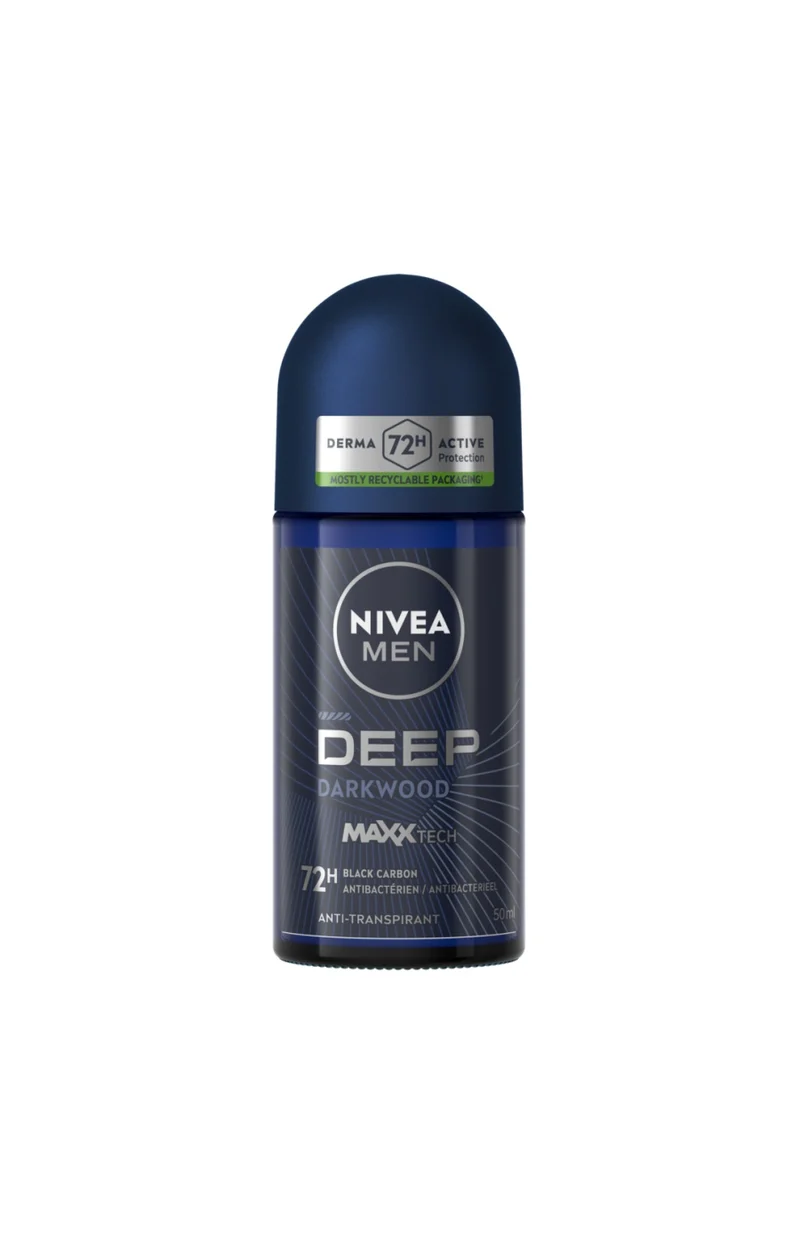 2 déodorants bille 72 h - Deep - Homme - 50 ml