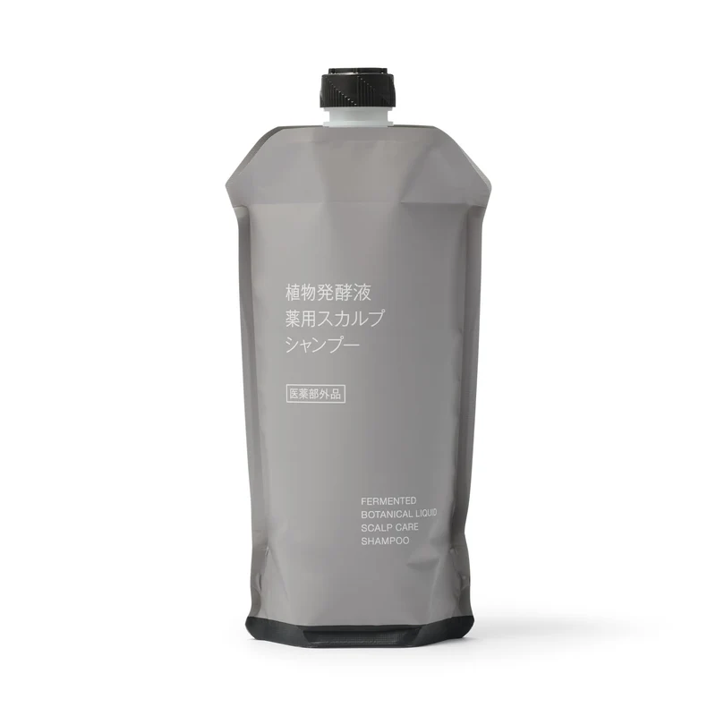 Muji Fermented Plant Liquid Medicated Scalp Shampoo Refill 340ml