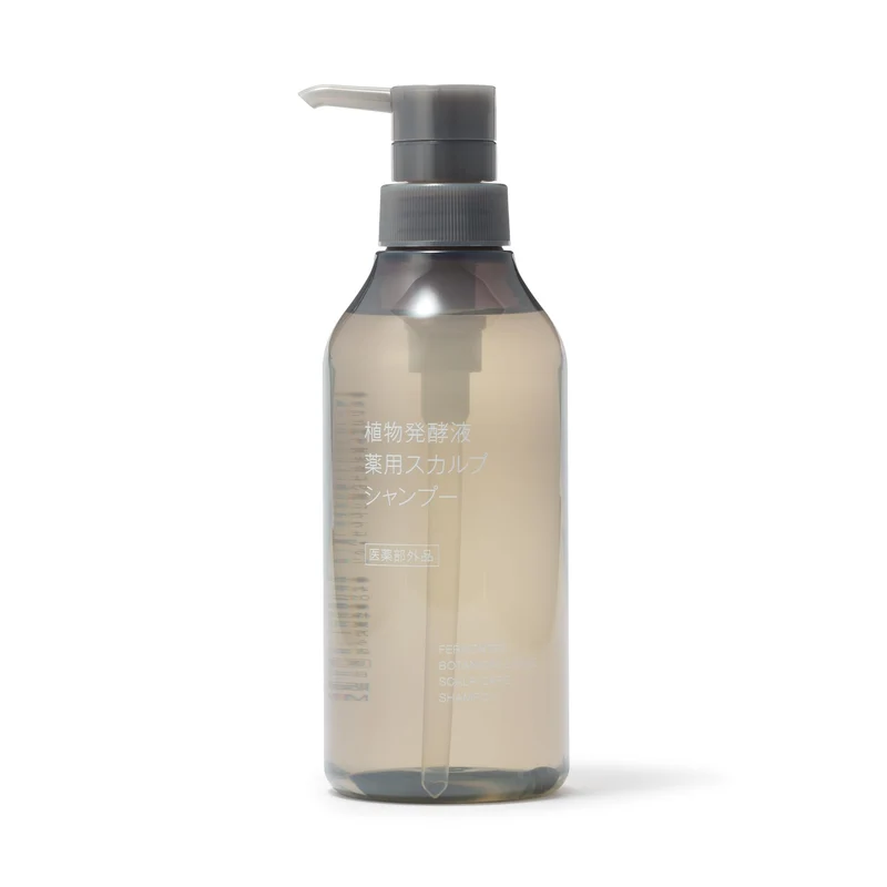 Muji Fermented Plant Scalp Shampoo 400Ml - Medicated Treatment for Healthy Hair