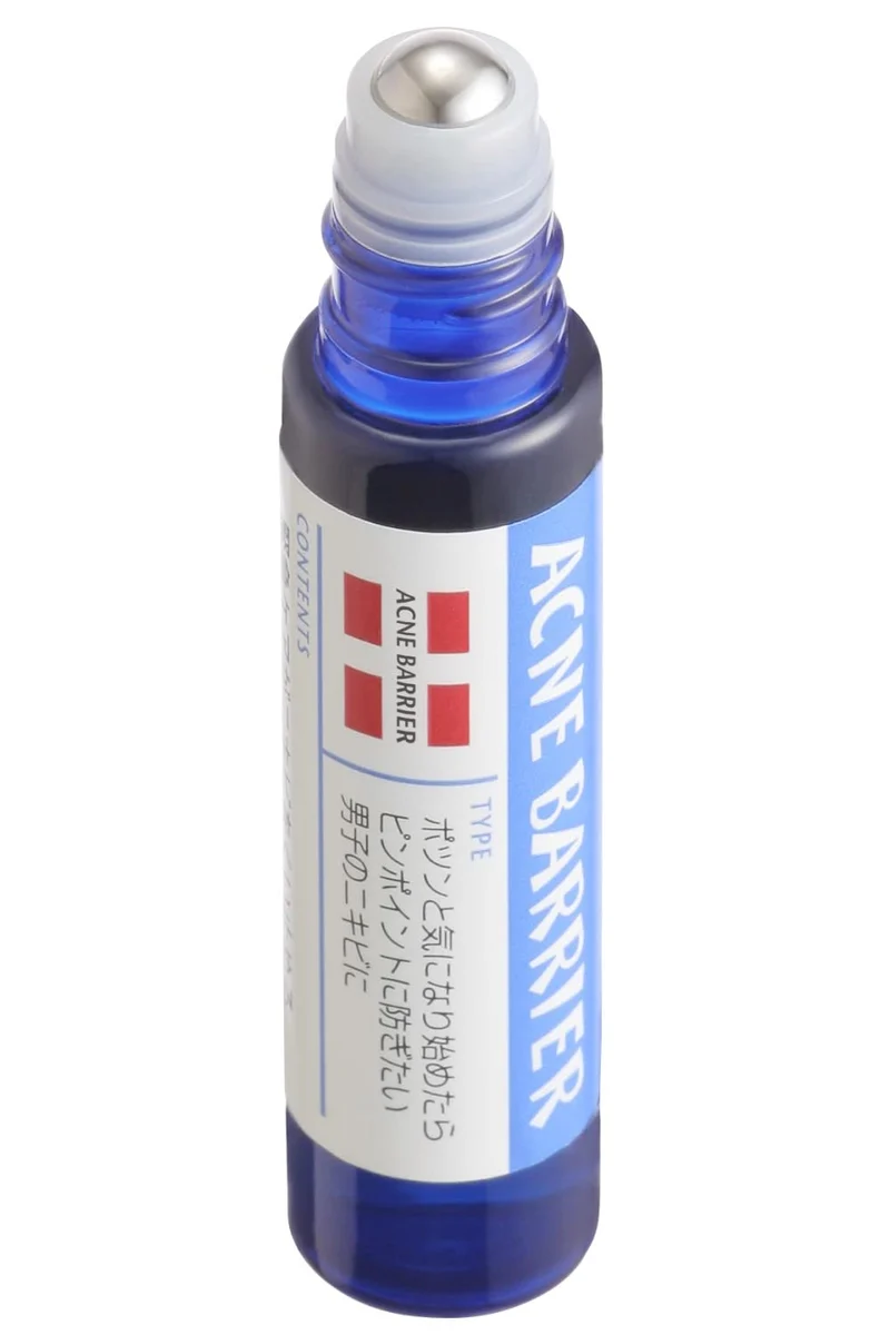 Acne Barrier Men’s Medicated Spots Roll - Kills Acne Bacteria Reduces Redness 9.7ml