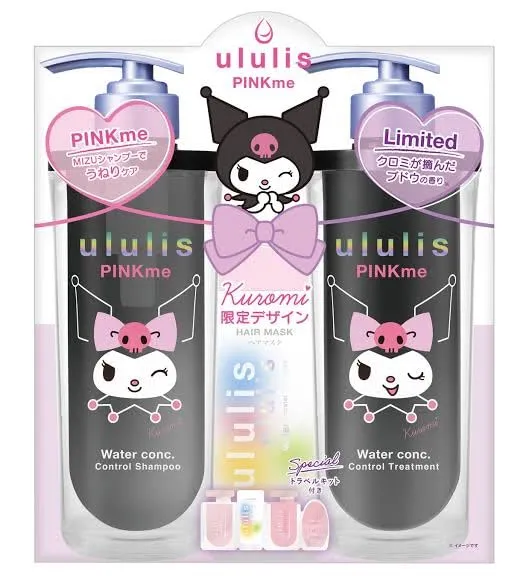 Ulris Chromi Pink Me Control Shampoo and Hair Treatment Set