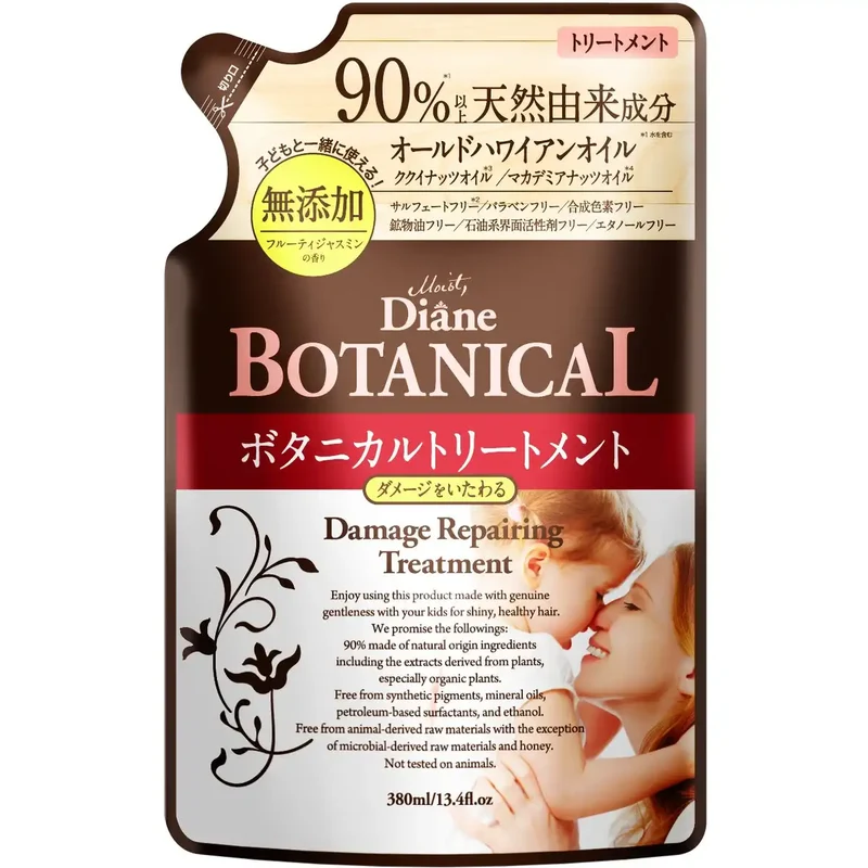 Diane Botanical Fruity Jasmine Scent Damage Repair Treatment Refill 380ml