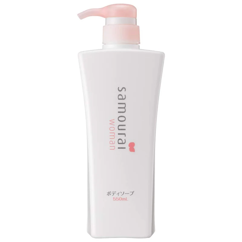 Samourai Woman Body Soap 550ml - New Refreshing Cleansing Formula