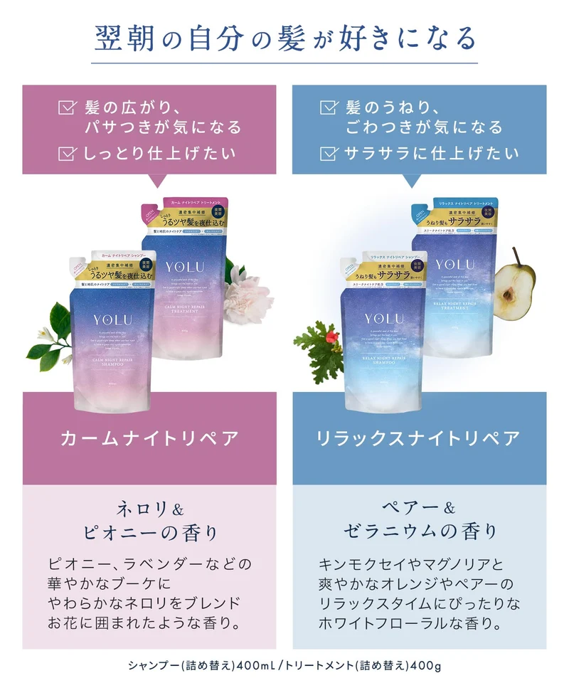YOLU Treatment Refill Calm Night Repair 370g