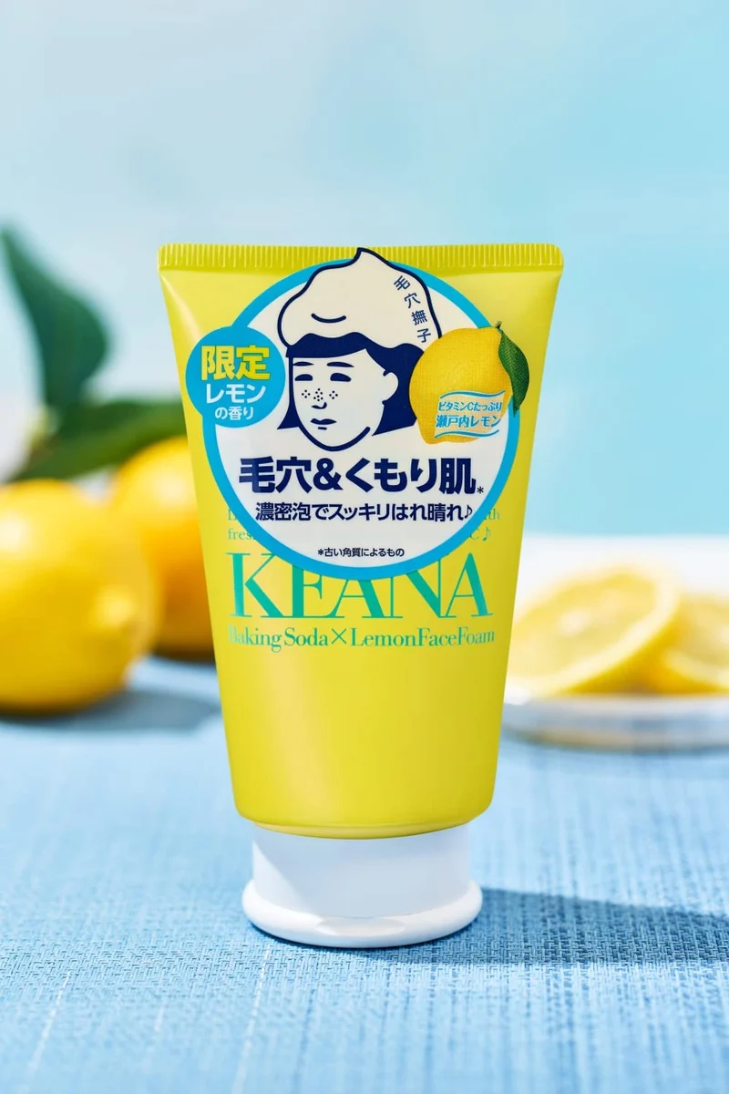 Keana Nadeshiko Setouchi Lemon baking soda foam face wash foam 100g