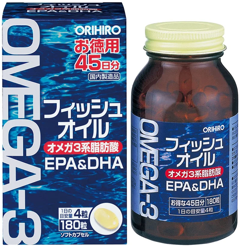 ORIHIRO Fish Oil 180 capsule