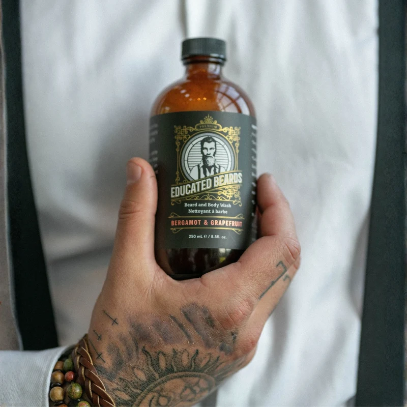 Nettoyant à barbe "Bergamot & Grapefruit" (250ml/8.5oz)