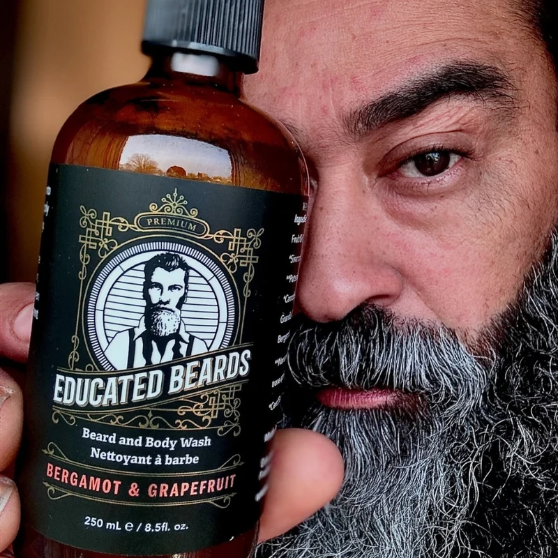 Nettoyant à barbe "Bergamot & Grapefruit" (250ml/8.5oz)