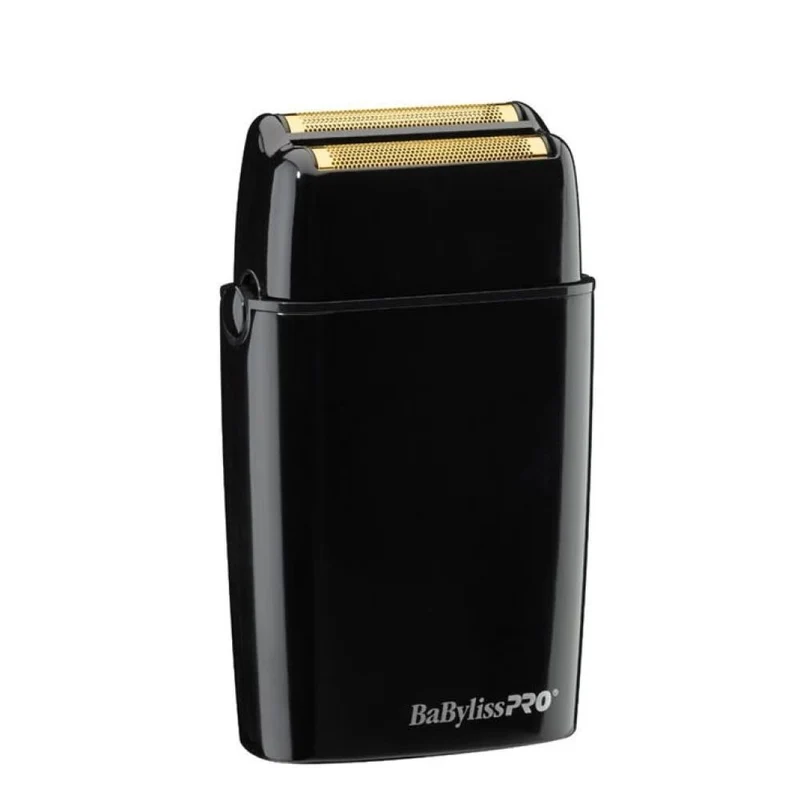 Rasoir métallique à double lames, sans fil FoilFx02 - Noir