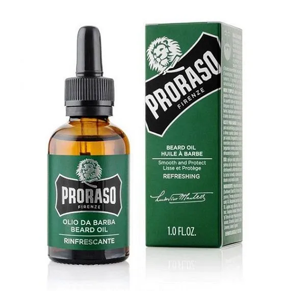 Huile à barbe fraîcheur eucalyptus (30ml/1.0oz)