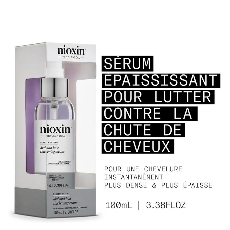 Sérum épaississant "Diamax Advanced Hair Thickening Serum" - Augmente le diamètre et l'épaisseur des cheveux (100ml/3.38oz)
