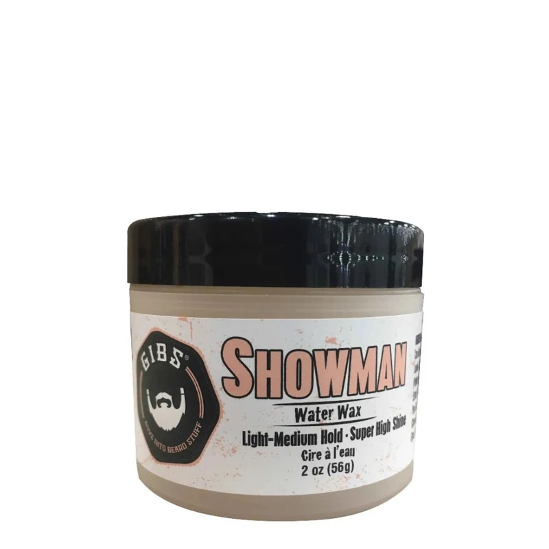 Cire à base d'eau "Showman" - Tenue légère à moyenne, Fini ultra brillant (56g/2.0oz)