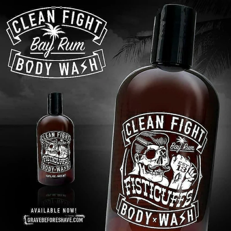 Gel douche "Clean Fight Bay Rum" (354ml/12.0oz)