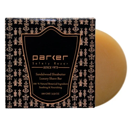 Savon raser - Bois de santal et au beurre de karité (100g/3.53oz)