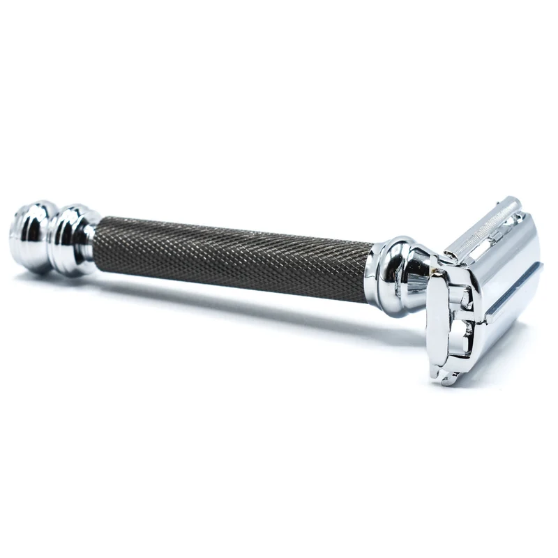 Rasoir de sûreté 76R avec tête "Twist to Open" - Graphite