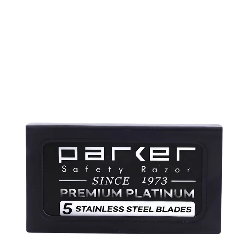 Lames de rasoir à double tranchant "Premium Platinum" (Paquet de 5)