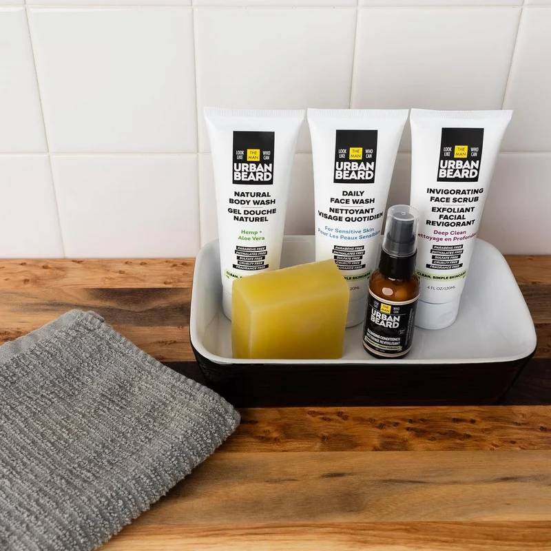 Gel douche naturel "Hemp + Aloe Vera" (120ml/4.0oz)
