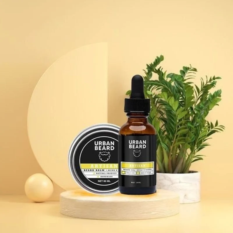 Huile à barbe "Artisan" biologique et végétalien (30ml/1.0oz)