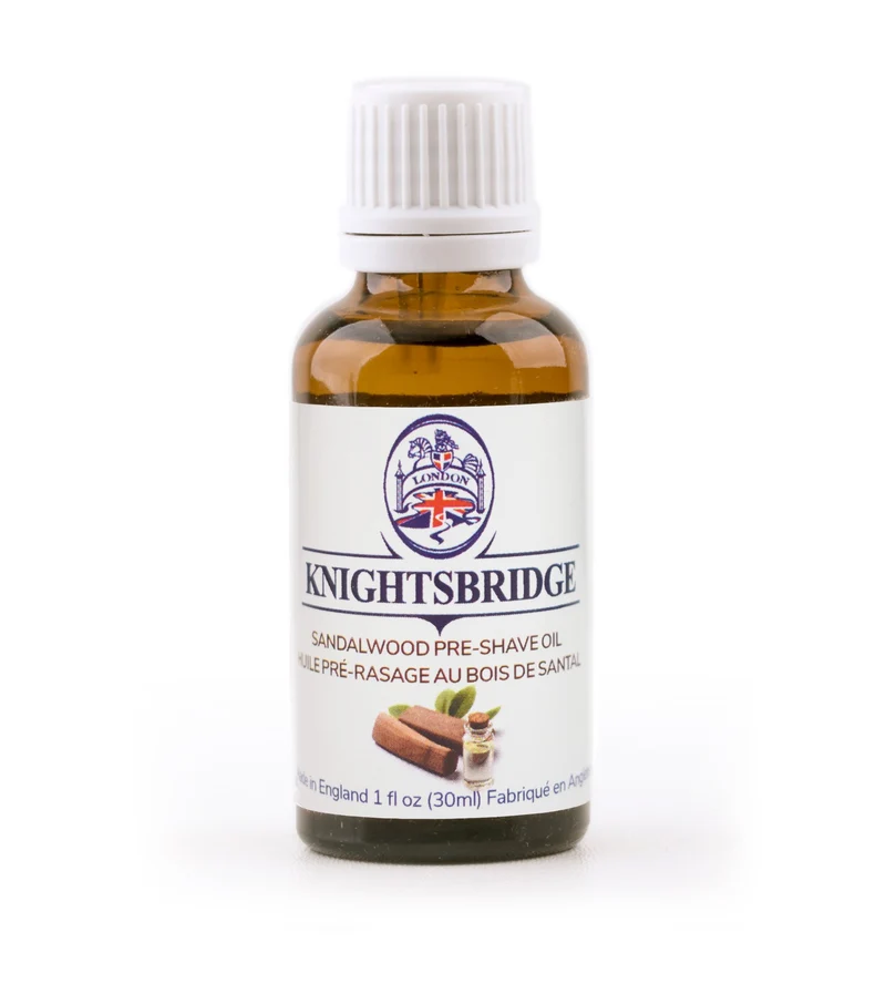 Huile de pré-rasage - Bois de santal (30g/1.0oz)