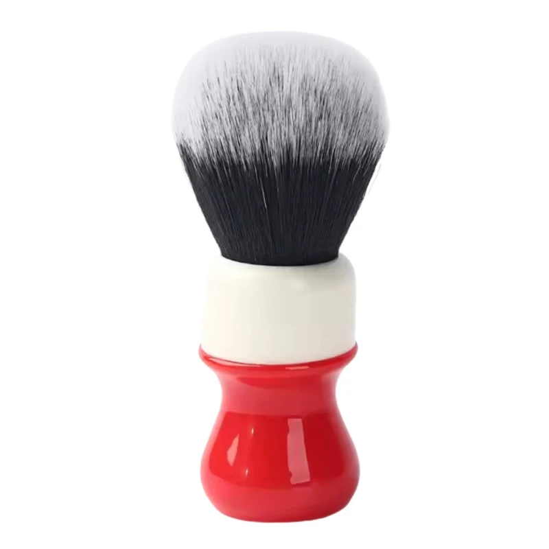 Blaireau "Yaqi Ferrari Red Complex White Tuxedo" - Large (26mm/1.02")