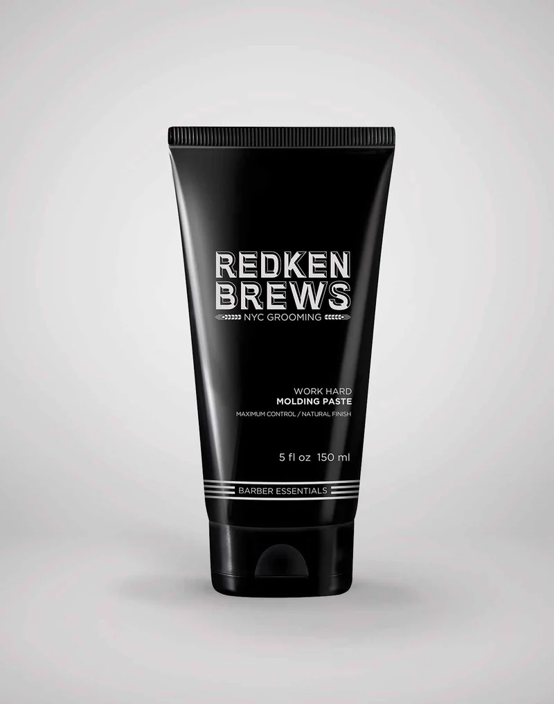 Pâte de modelage "Work Hard" - Tenue ferme et fini naturel (150ml/5.1oz)