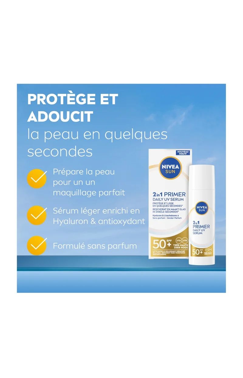 Sérum protecteur SPF 50+ - Daily UV - Visage - 30 ml