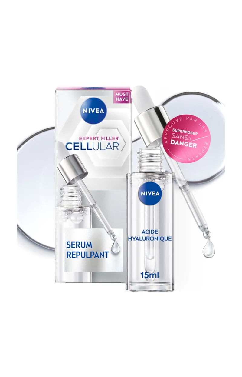 Sérum repulpant - Cellular Expert Filler - Acide hyaluronique - Visage - 15 ml