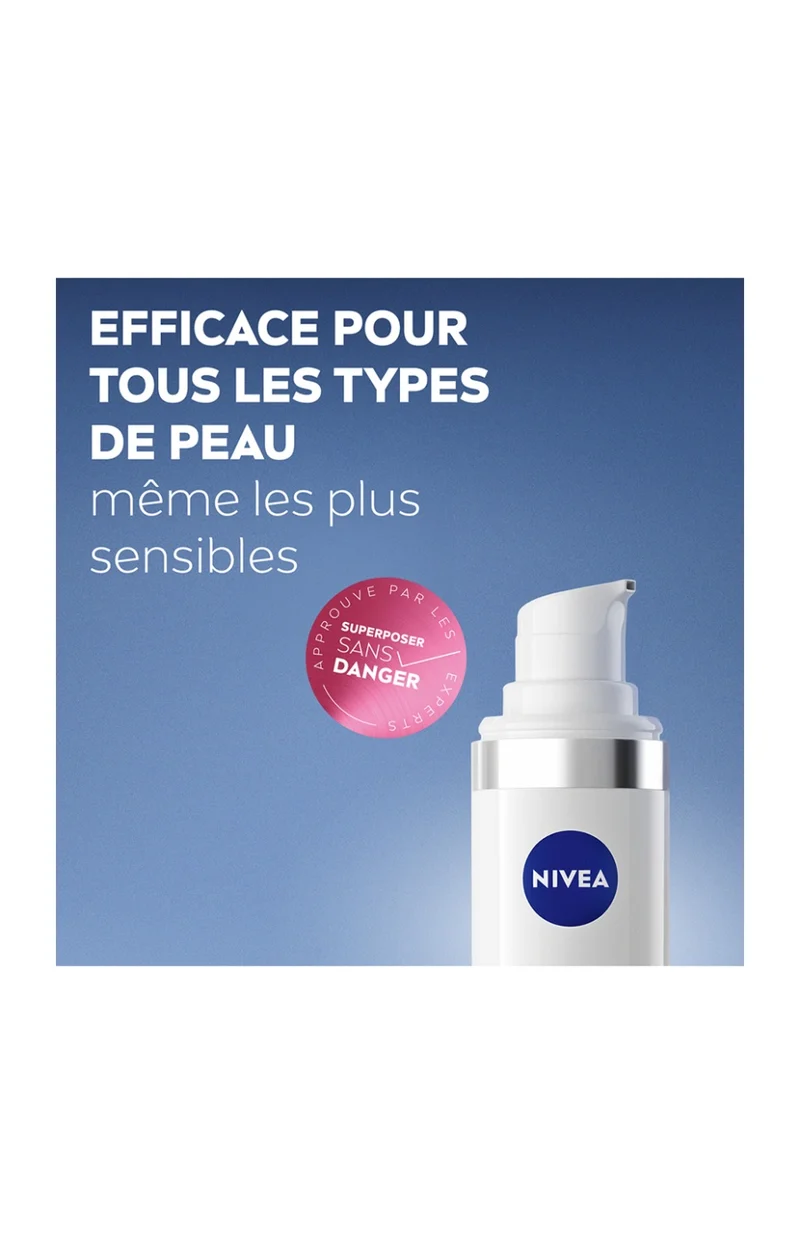 Soin fluide anti UV SPF 50+ - Cellular Expert Filler - Acide hyaluronique - Visage - 30 ml
