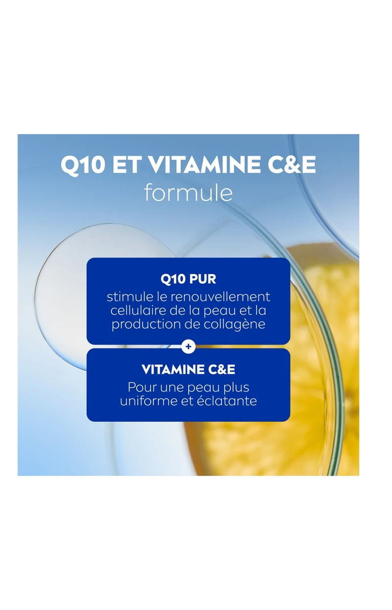 Soin contour des yeux - Q10 Energy - Vitamine C - 15ml