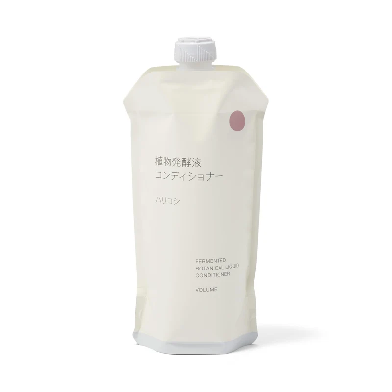 Muji Plant Fermented Liquid Conditioner Refill 340g - Firmness & Strength