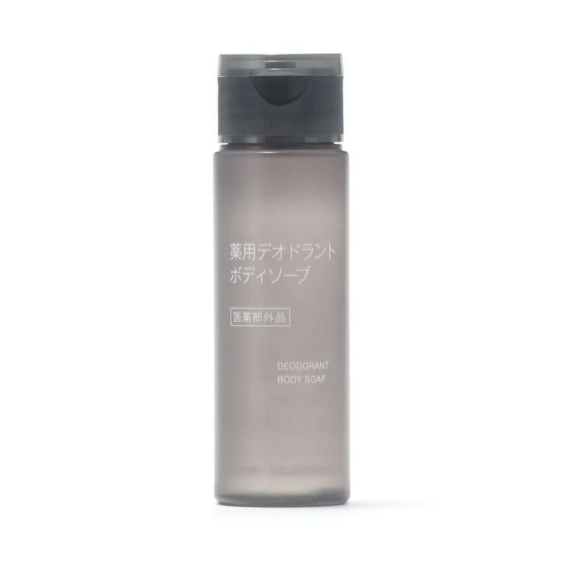 Muji Medicated Deodorant Body Soap Portable 50ml Travel Size