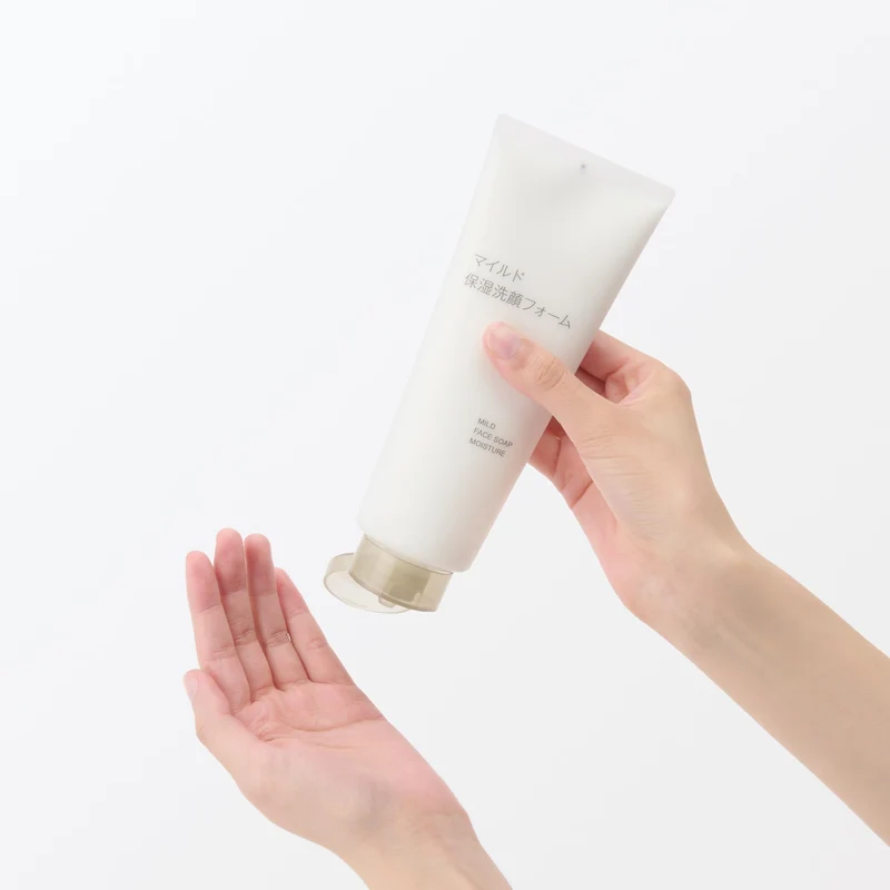 Muji Mild Moisturizing Facial Cleanser Large Capacity 220G