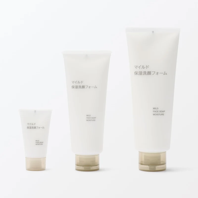Muji Mild Moisturizing Facial Cleanser Large Capacity 220G