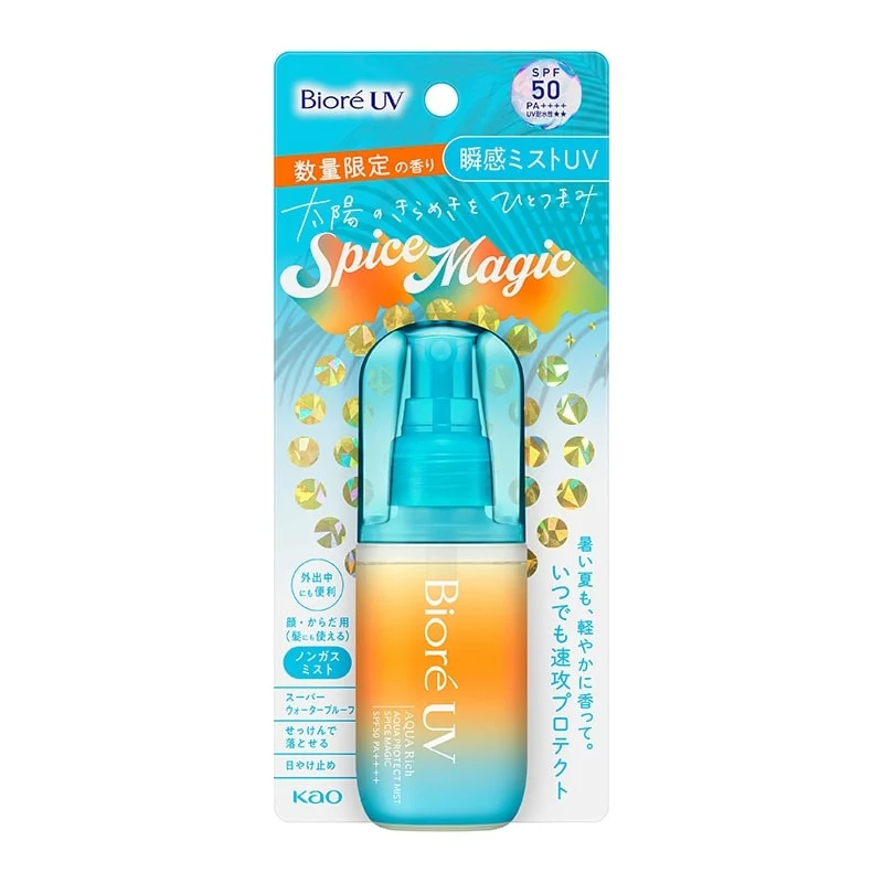 Biore UV Aqua Rich Aqua Protect Mist Spice Magic 60ml