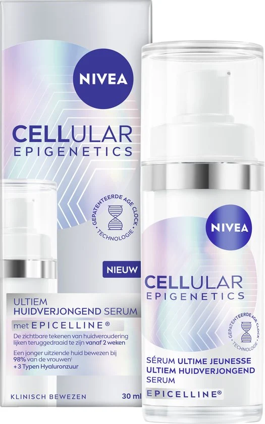NIVEA CELLULAR Epigenetics Anti-aging Serum met Epicelline - Anti-Age Skincare - Hyaluronzuur - 30ml