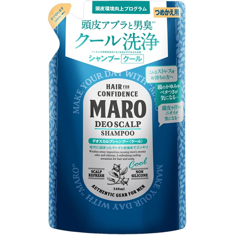 MARO Deo Scalp Cool Shampoo Refill 340 mL